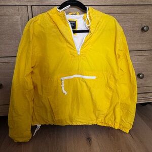 Abercrombie & Fitch Yellow Anorak